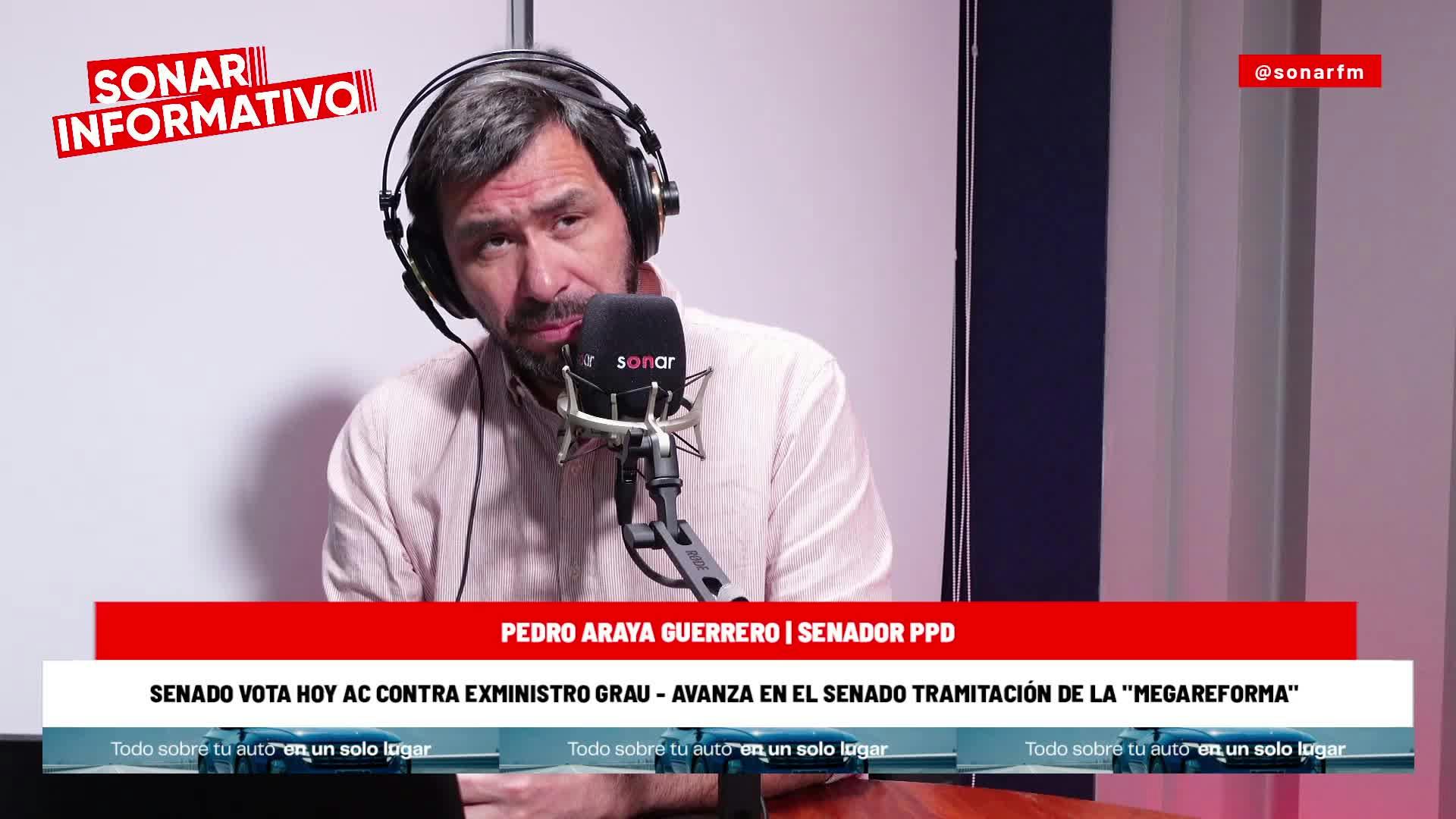 Senador Araya y Megareforma: "Nos hicieron pisar el palito"