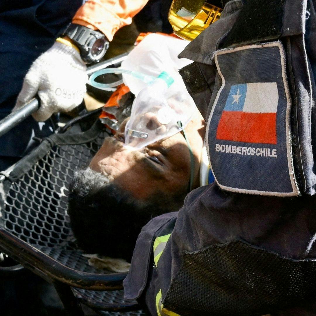Oficial USAR de Bomberos de Chile por ‘milagroso’ rescate a Hernán Gil: “Puede ser por lejos uno de los más complejos que han tenido Bomberos”