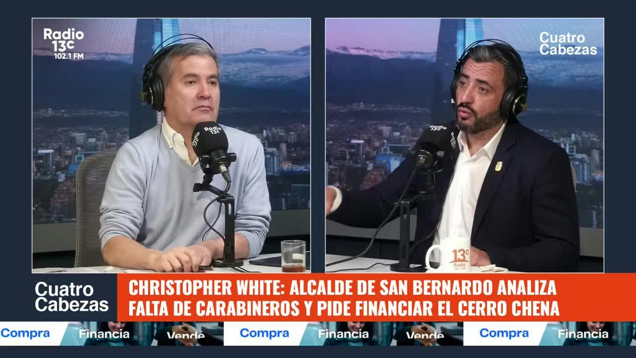 Christopher White alerta por el futuro del Cerro Chena