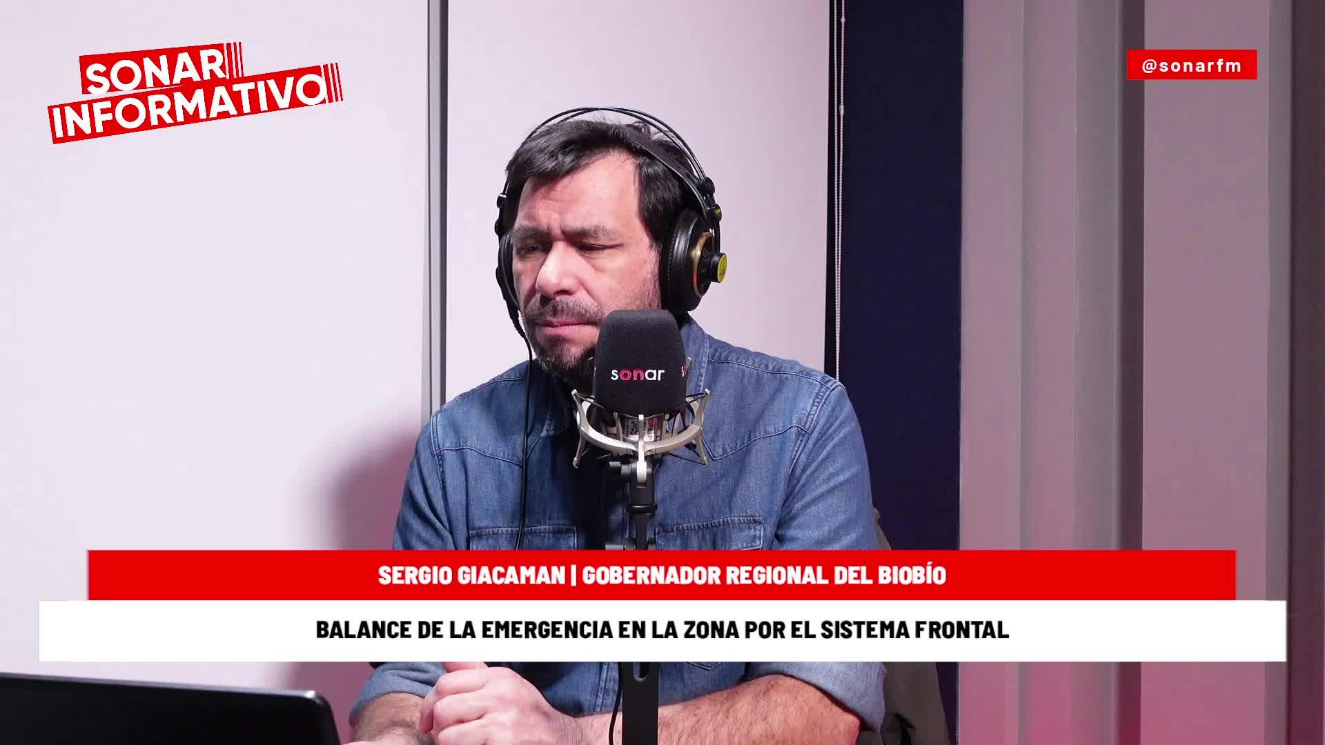 "Fue brutal": Gobernador comenta magnitud del fenómeno que golpeó al Biobío