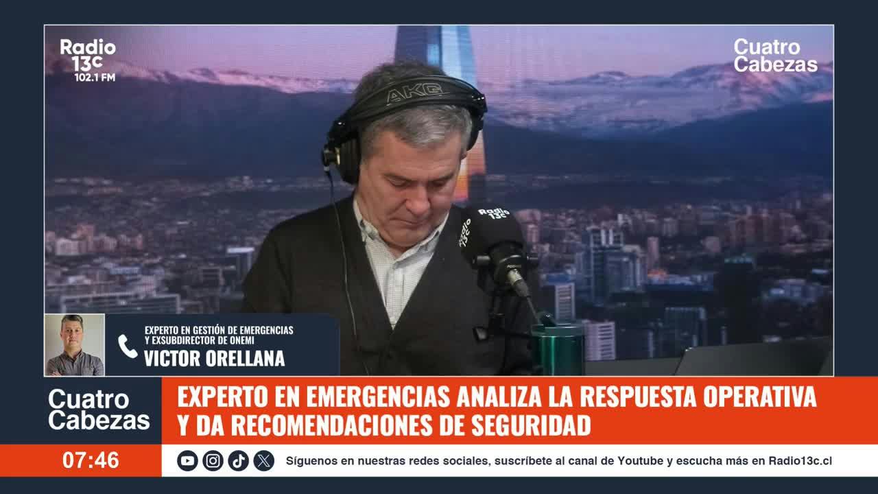 "El riesgo cero no existe": Víctor Orellana explica por qué cayó la grúa en Coquimbo