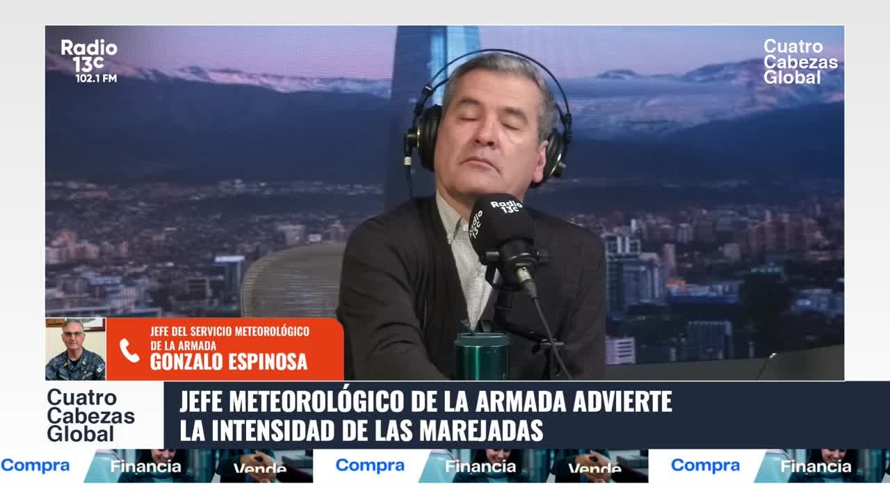 Marejadas extremas y más de un pulso de lluvia: la advertencia de la Armada para los próximos días