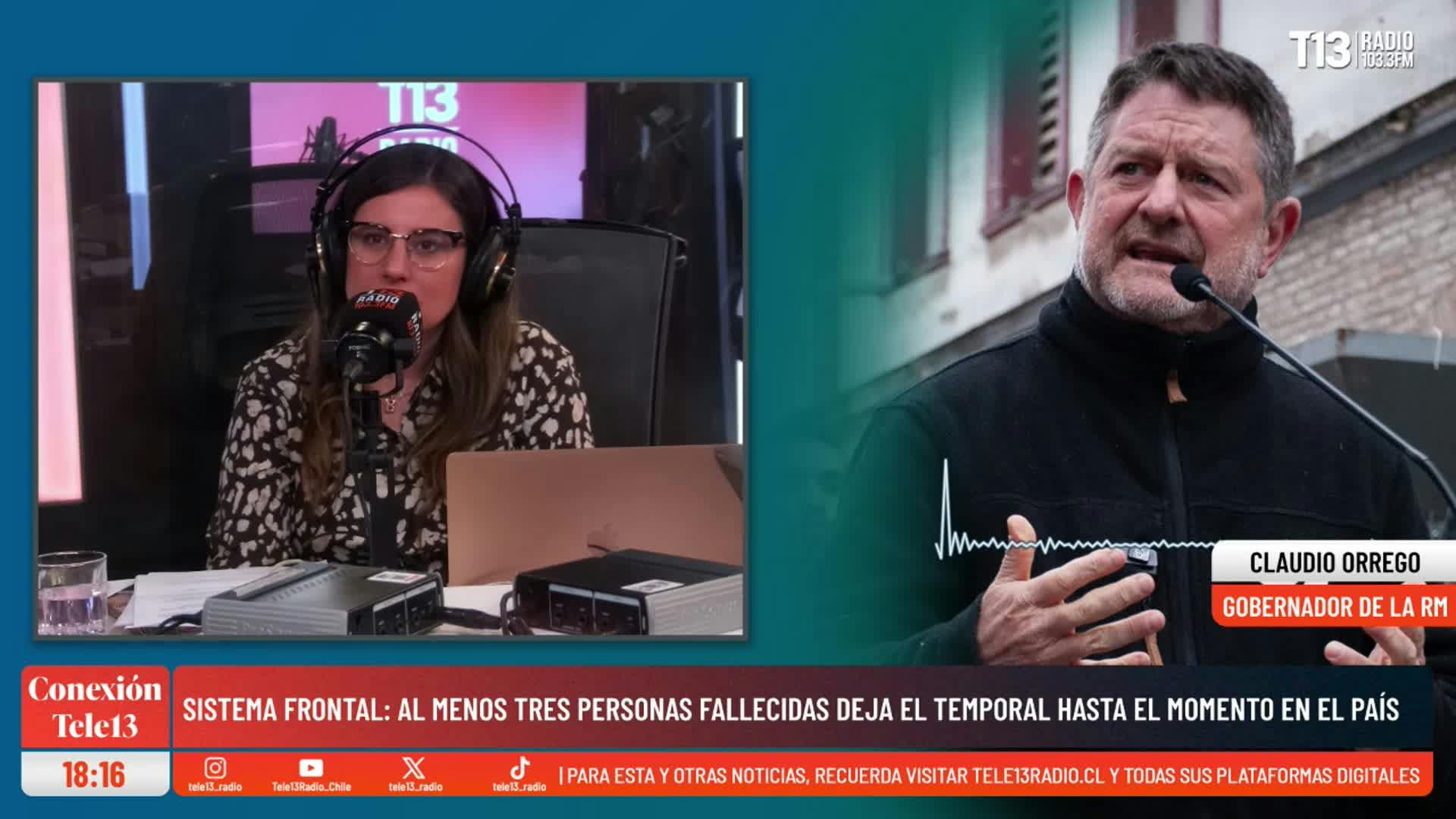 Orrego descarta anticipar suspensión de clases para el lunes