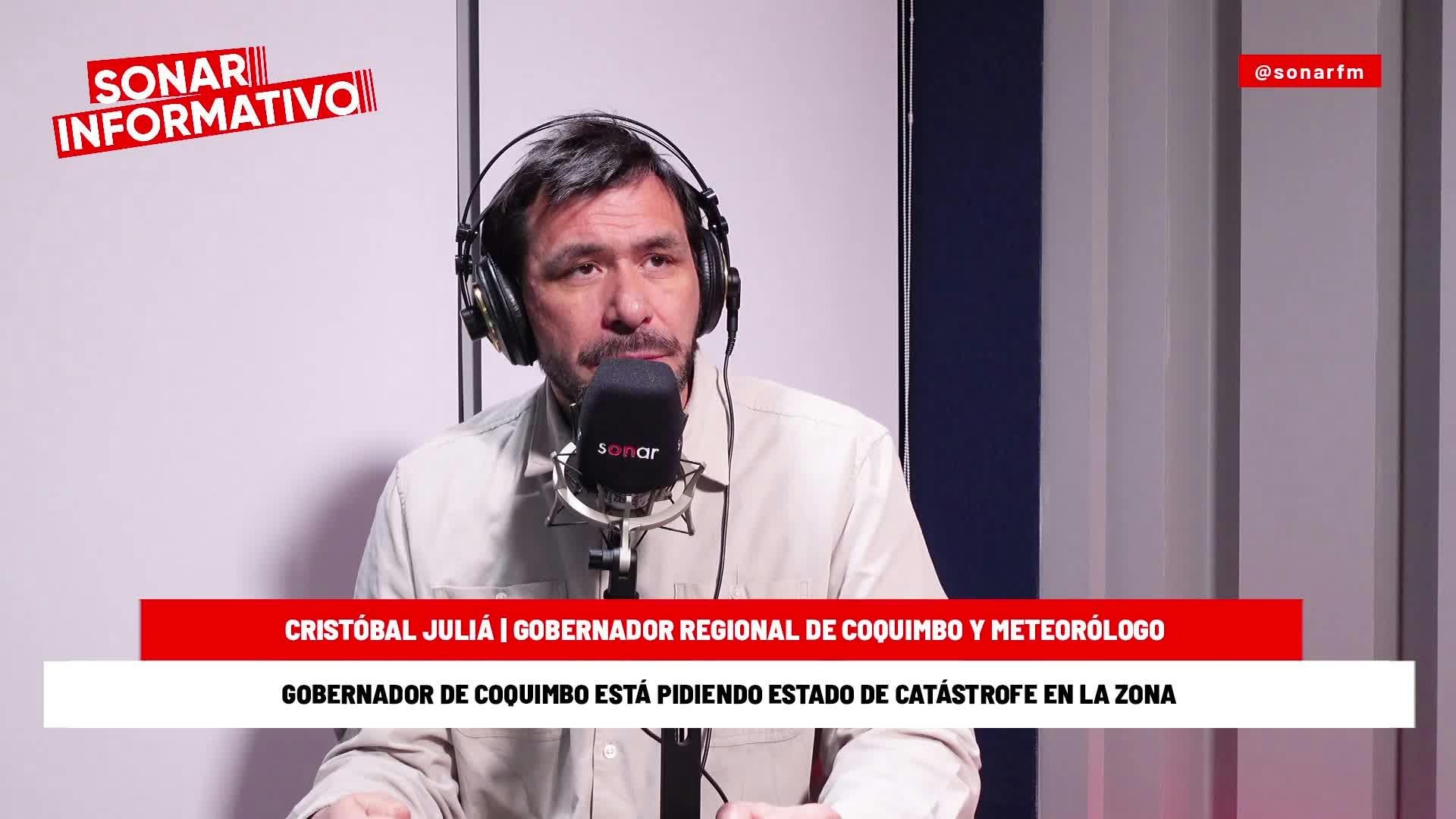 Gobernador: "Lo que más necesita Coquimbo hoy son manos para rescatar personas"
