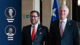 Hernán Larraín y Sebastían Depolo sobre la reforma de seguridad y la descoordinación del Gobierno. 