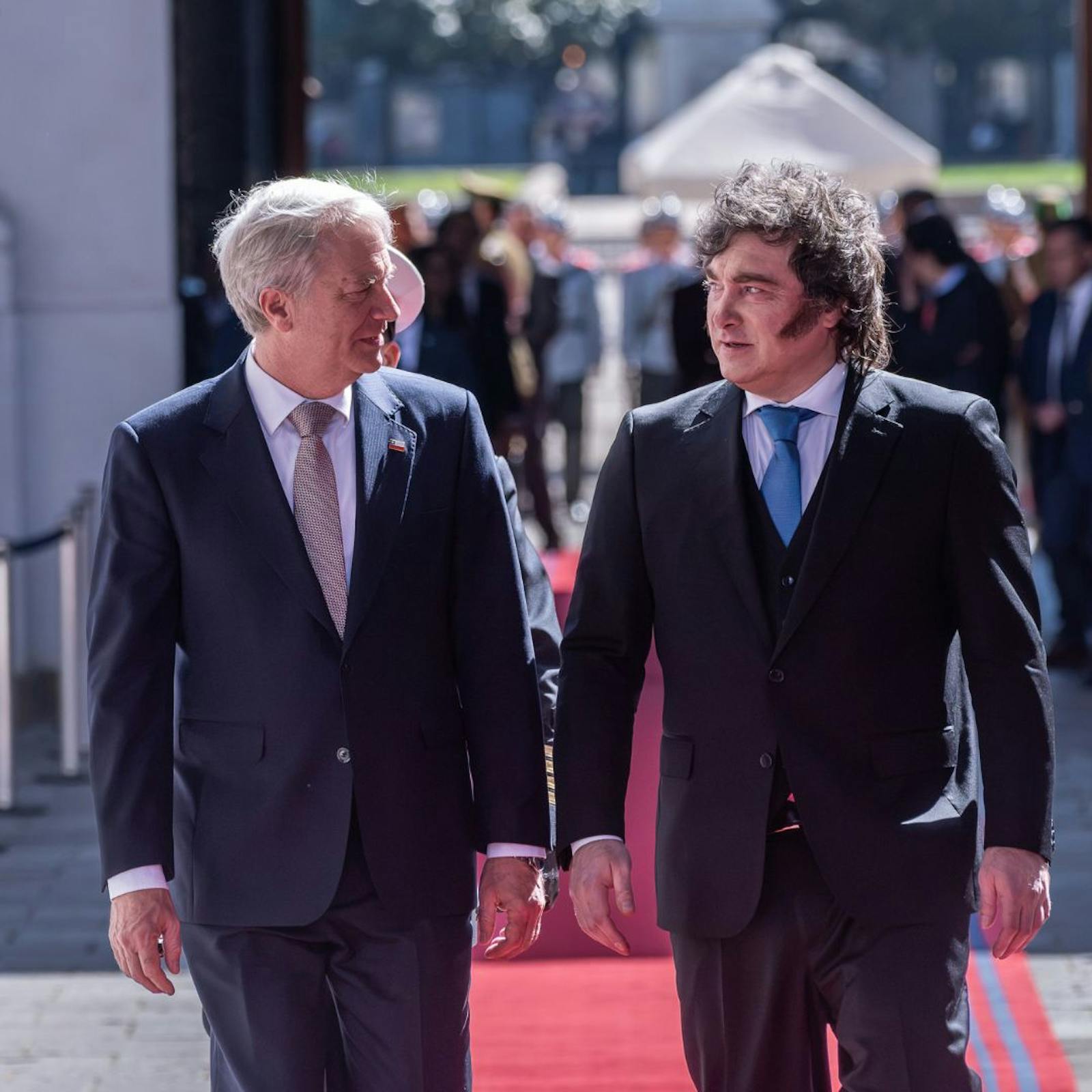 El polémico paso de Javier Milei por Chile