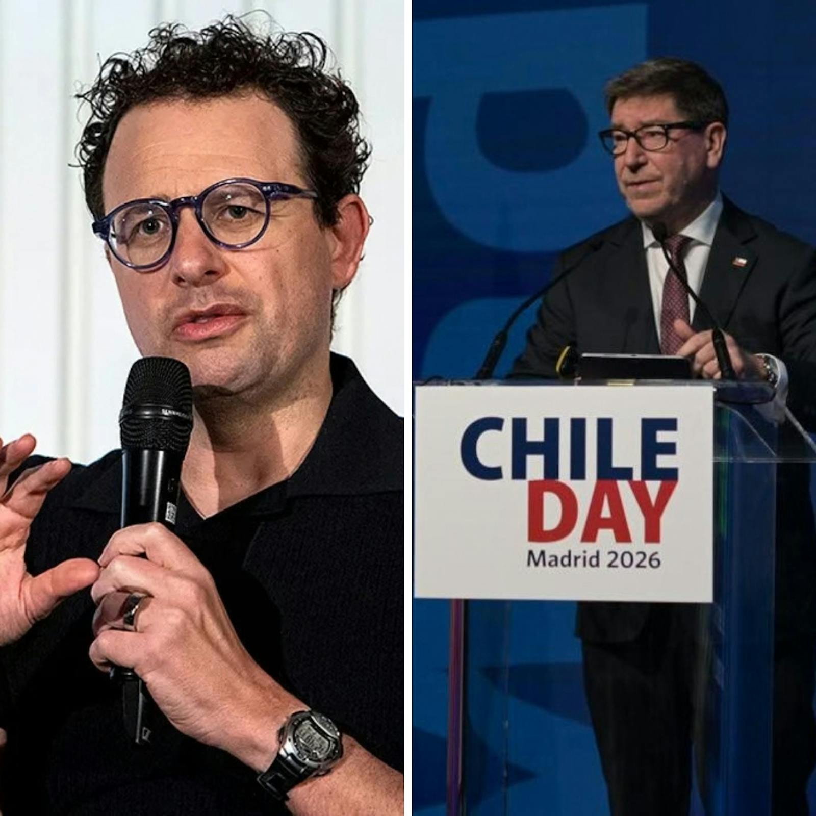 Comandari y Vial por el Chile Day en Madrid y las advertencias por la inteligencia artificial