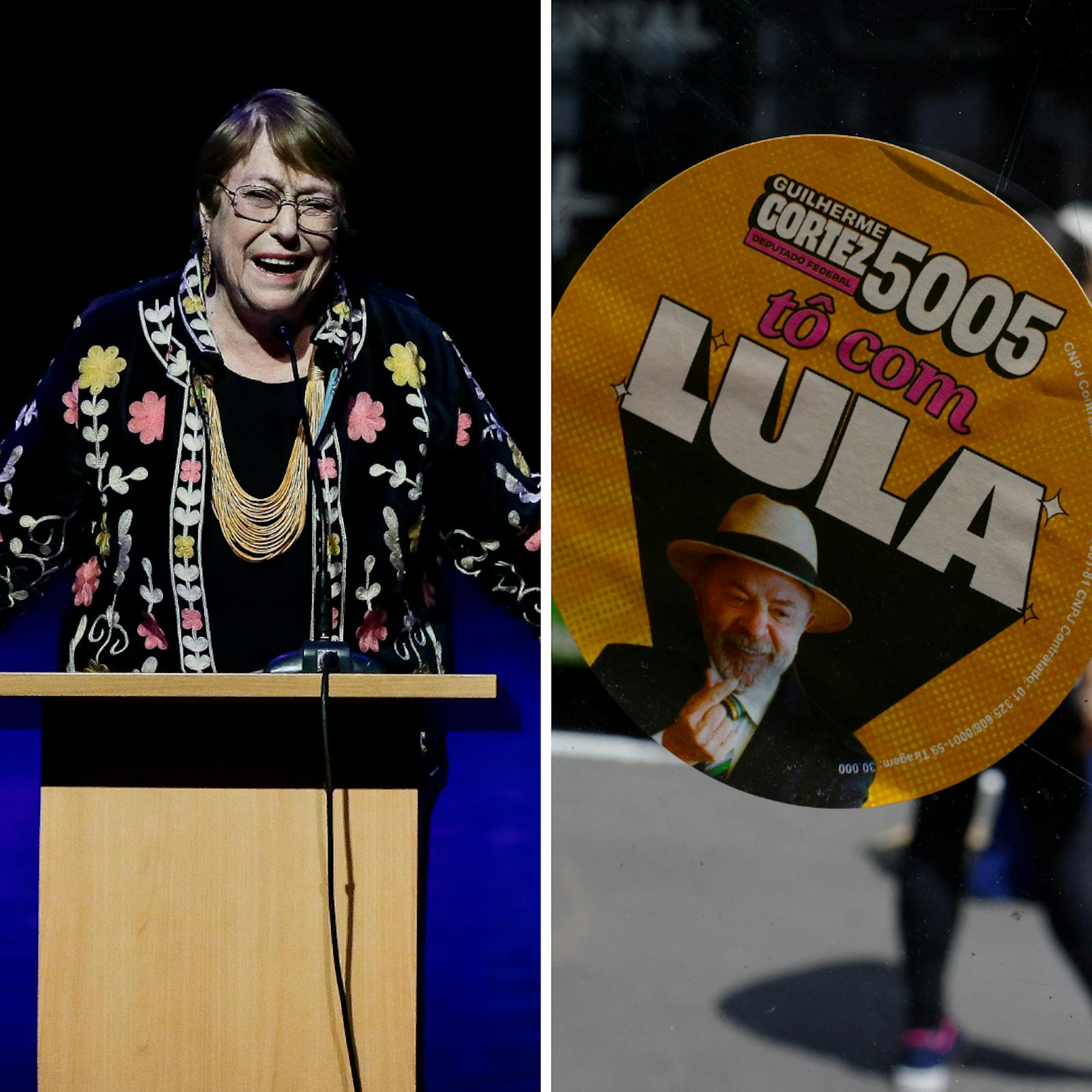 El "bacheletazo" en homenaje a la expresidenta en La Pintana y las elecciones presidenciales en Brasil ¿Lula o Bolsonaro? episode artwork