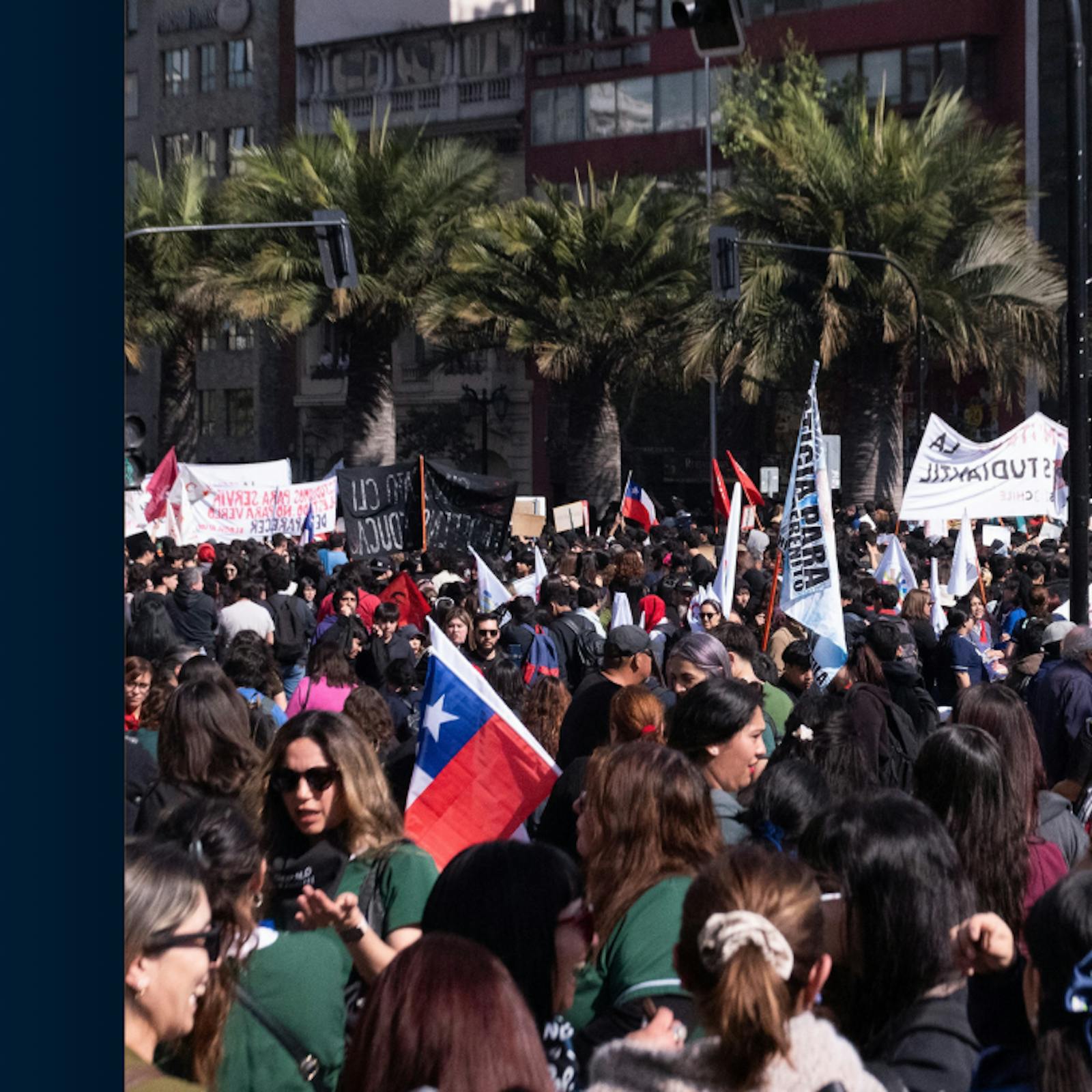La posición de las federaciones de estudiantes ante los hechos de violencia en la movilización del 1 de octubre