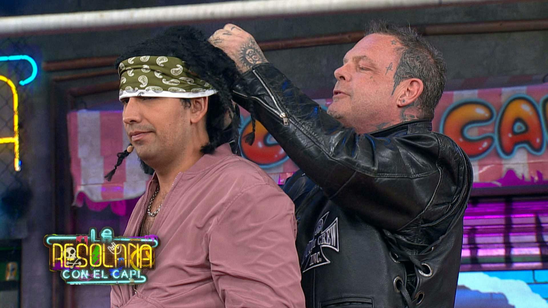 El Vampiro Canadiense llegó a divertirse con El Capi en La Resolana