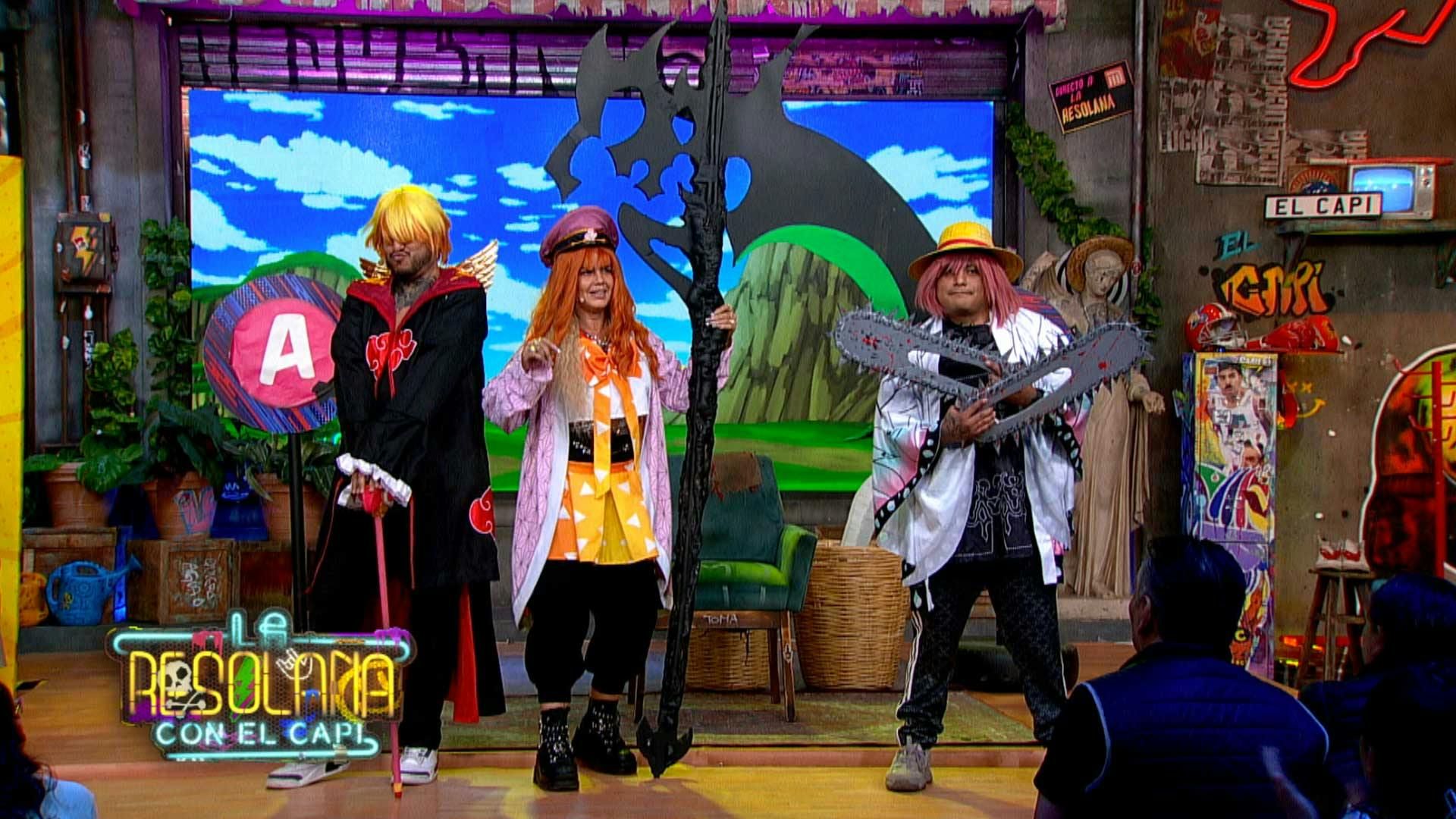 Inventando personajes otakus... de la muerte en La Resolana