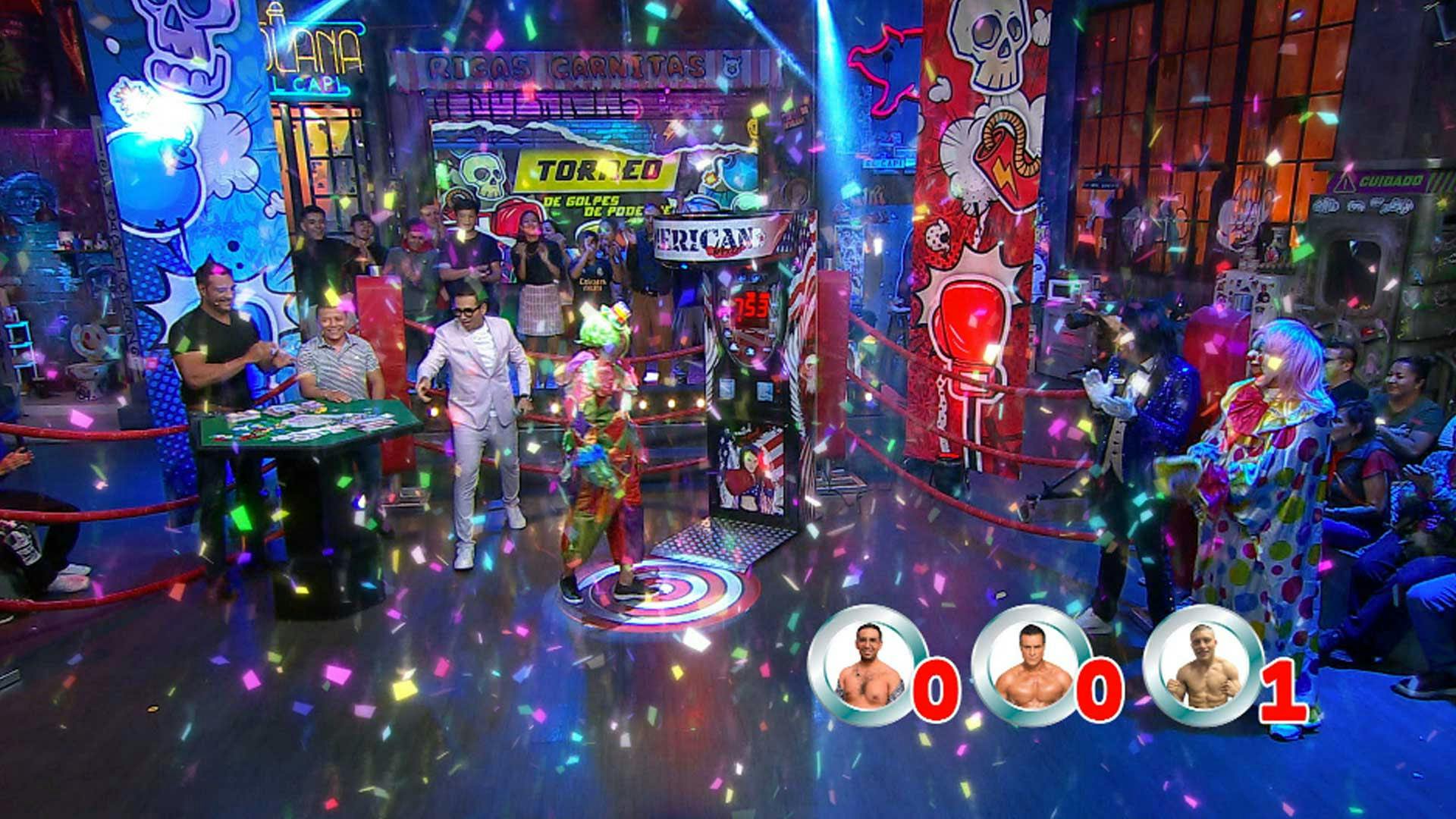 Apuestas de golpes entre un boxeador, un luchador y El Capi 