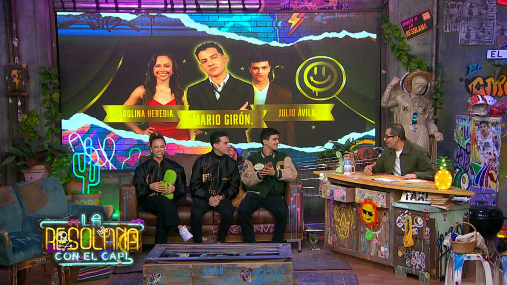 Caro Heredia, Julio Ávila y Mario Girón... ¡Invitadazos en La Resolana!