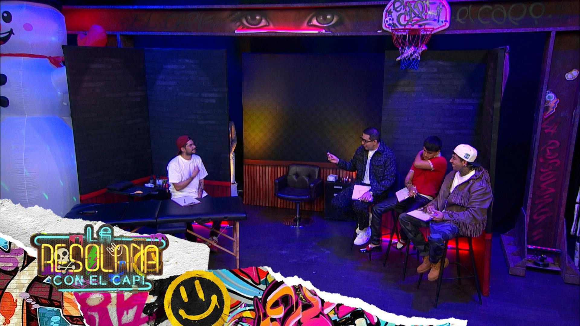 ¡Es hora de ponerse un tatuaje con Yng Lvcas, Eme Malafe y el Capi Pérez en La Resolana!