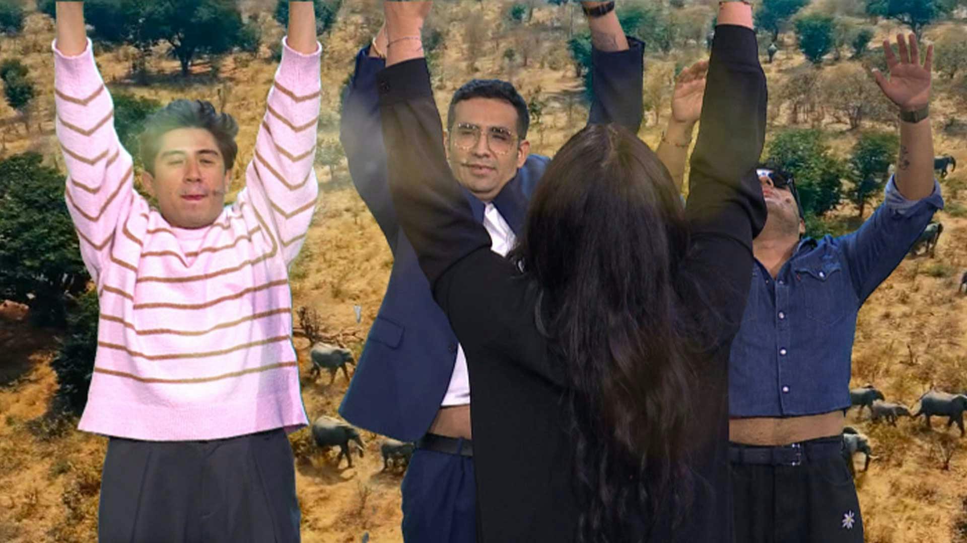 ¡Tuvimos una relajante meditación guiada por Litzy con palabras random!