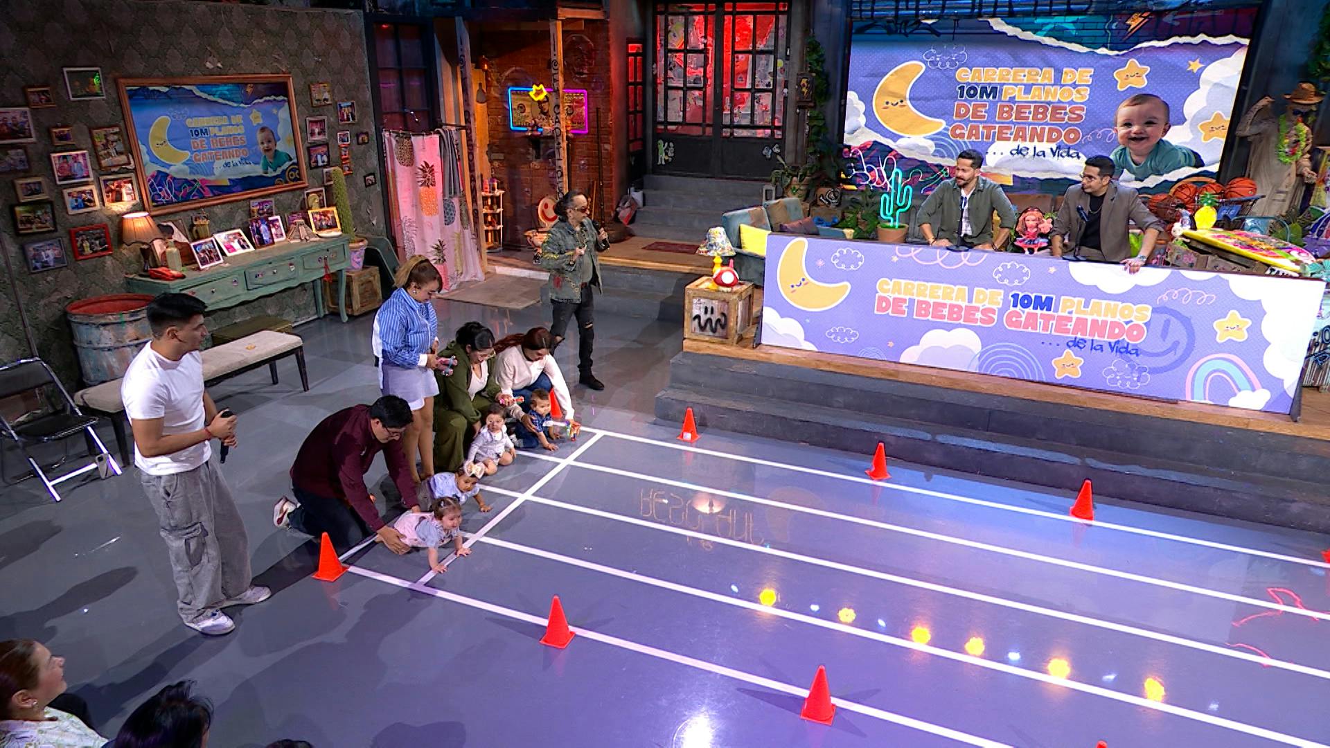 ¡Warrior narra por primera vez una carrera de bebés!