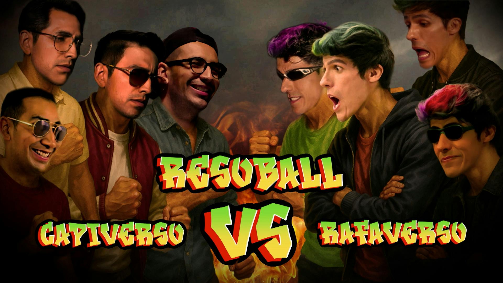 ¡Capiverso vs Rafaverso! Rafa Polinesio y El Capi se enfrentan en la Resoball de La Resolana