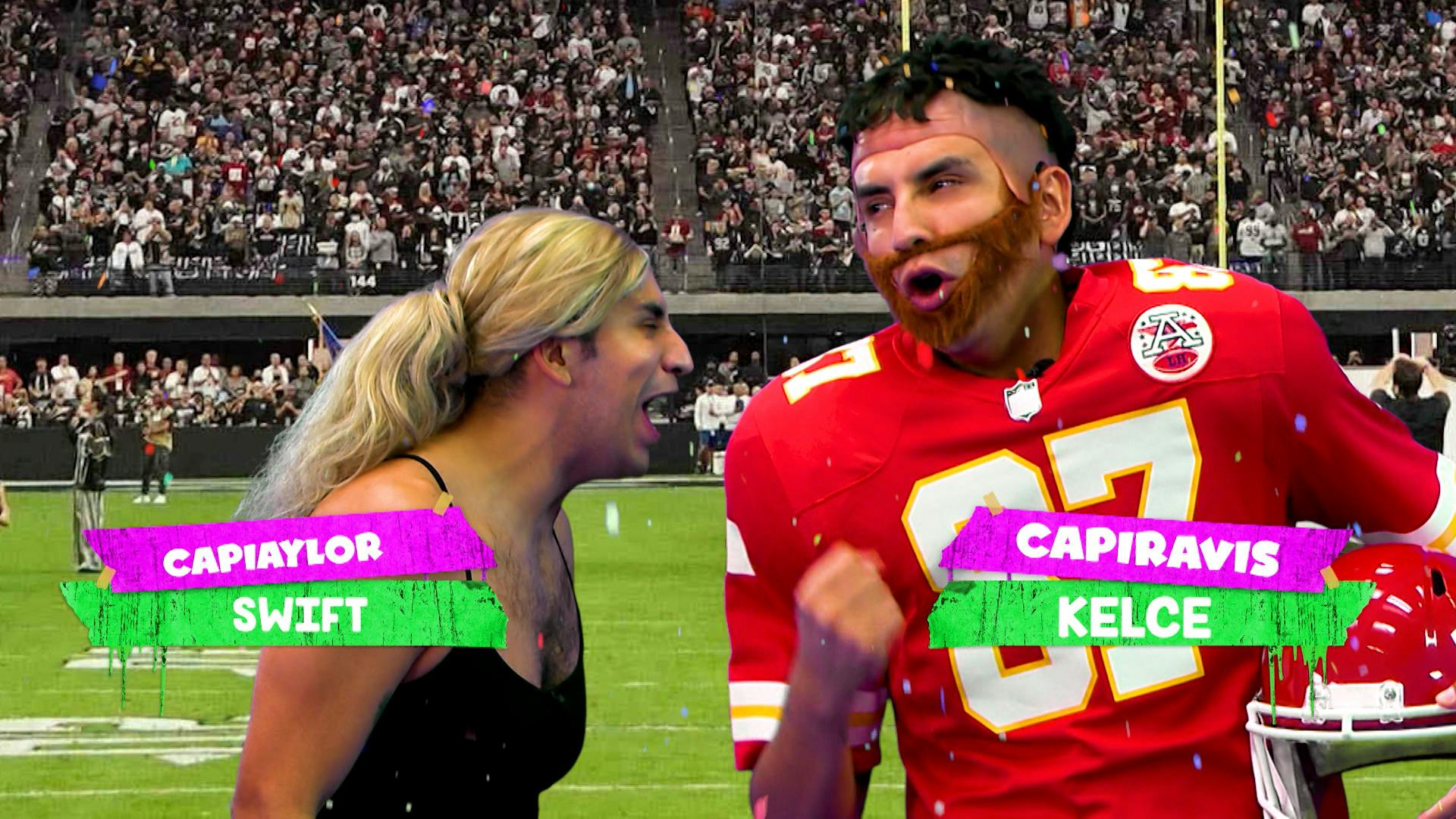 Reacción de Taylor Swift y su novio por el Super Bowl en La Resolana