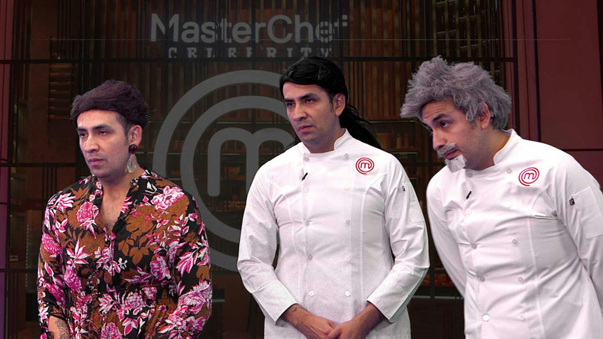 Ernesto hace mejor las maromas que los platillos en MasterChef Celebrity