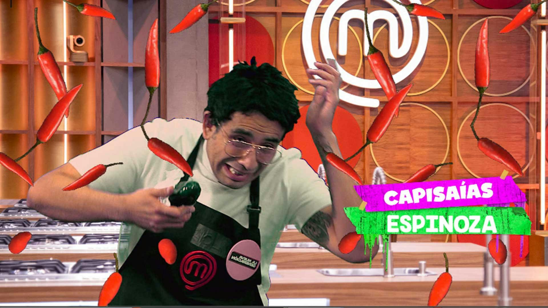 Capliutarco Haza demuestra su talento como 'pinche' en la cocina de MasterChef
