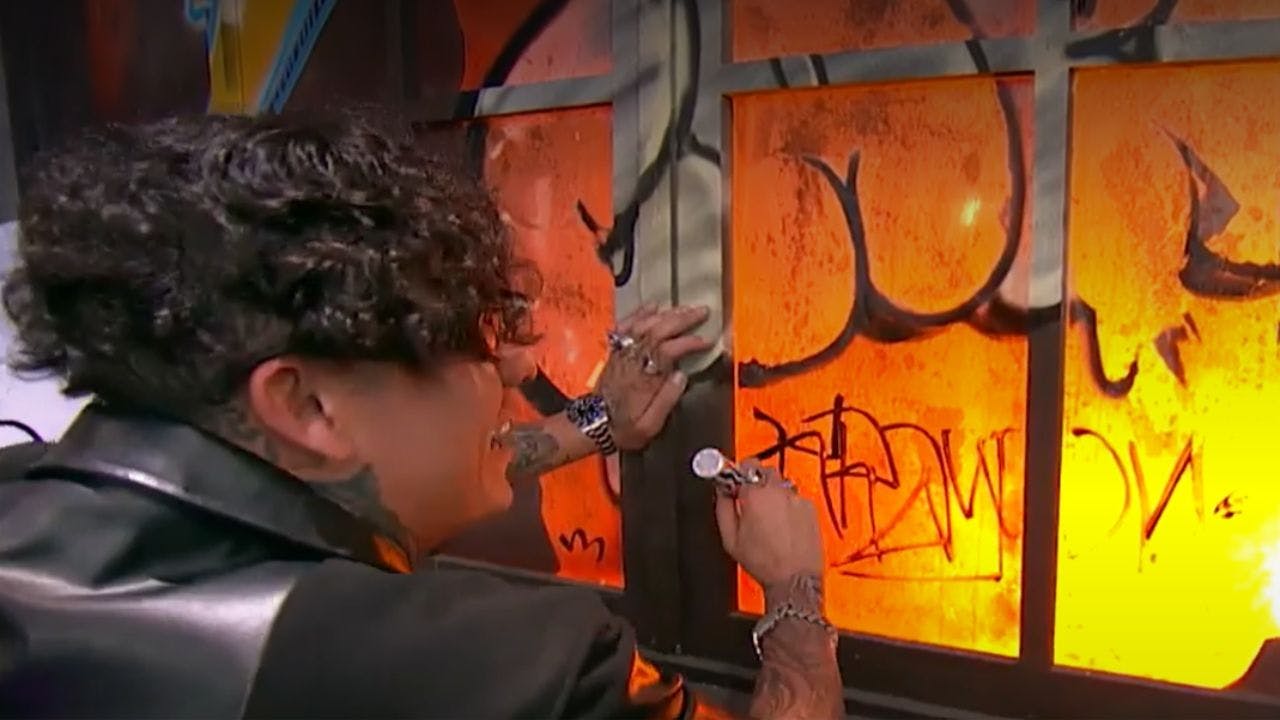 El Alemán nos revela que antes se hacía llamar y firmaba como "Krayón"