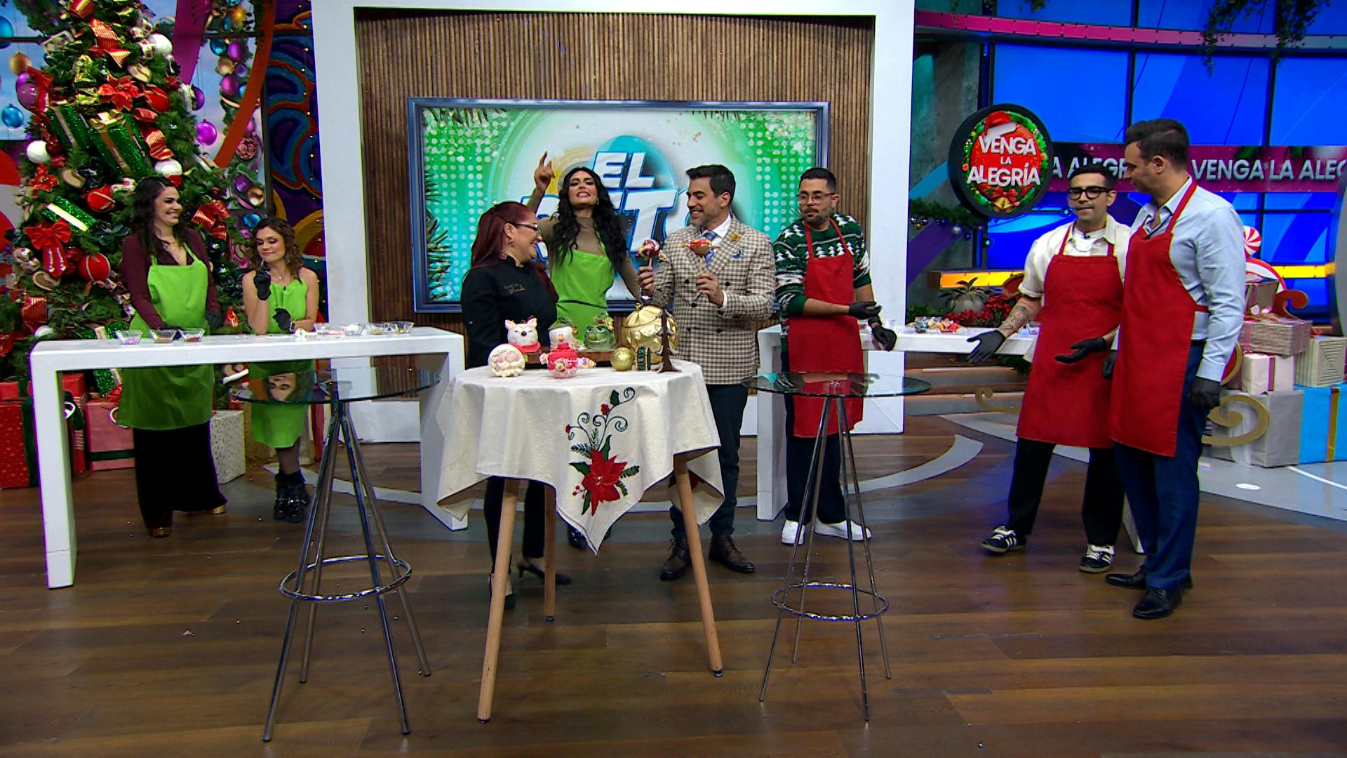 Programa 19 de diciembre 2024 Parte 2 | ¡Los conductores decoraron manzanas en forma de piñata!