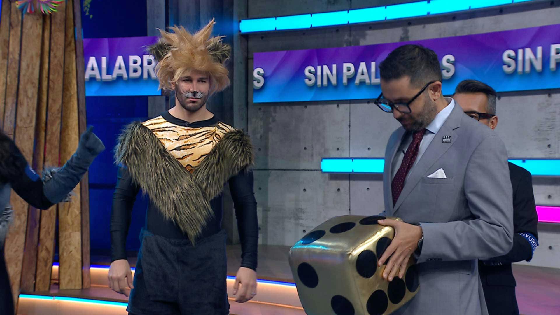 Programa 8 agosto 2024 Parte 2 | Jugamos Sin Palabras disfrazados de gato