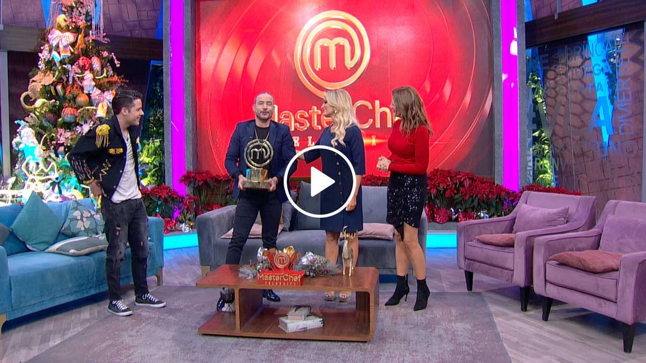 Programa 20 diciembre 2021 Parte 1 | El ganador de MasterChef Celebrity.