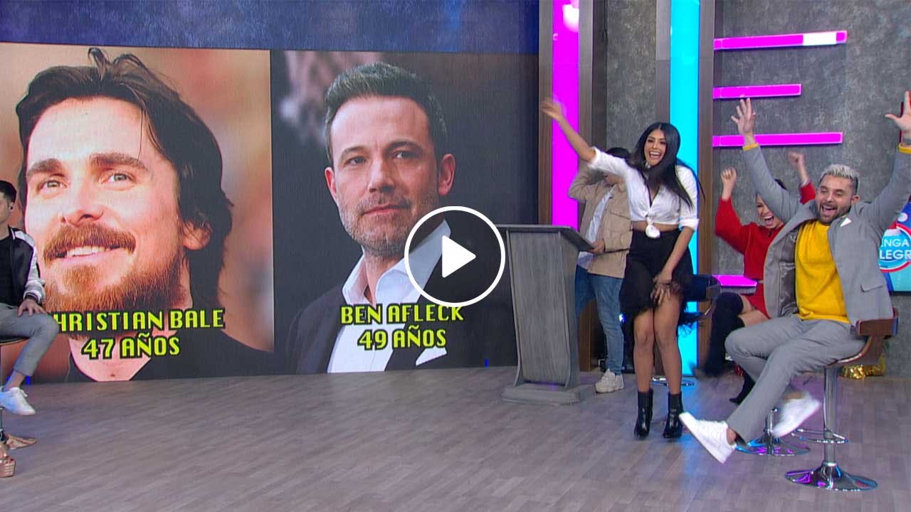 Programa 06 de diciembre 2021 Parte 2 | Adivinamos la edad de famosos.