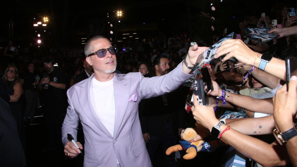 Brad Pitt paraliza a la CDMX al presentar 'F1, La Película' 