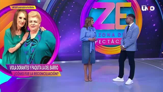 Viola Dorantes, tranquila por haber hecho las paces con Paquita la del Barrio