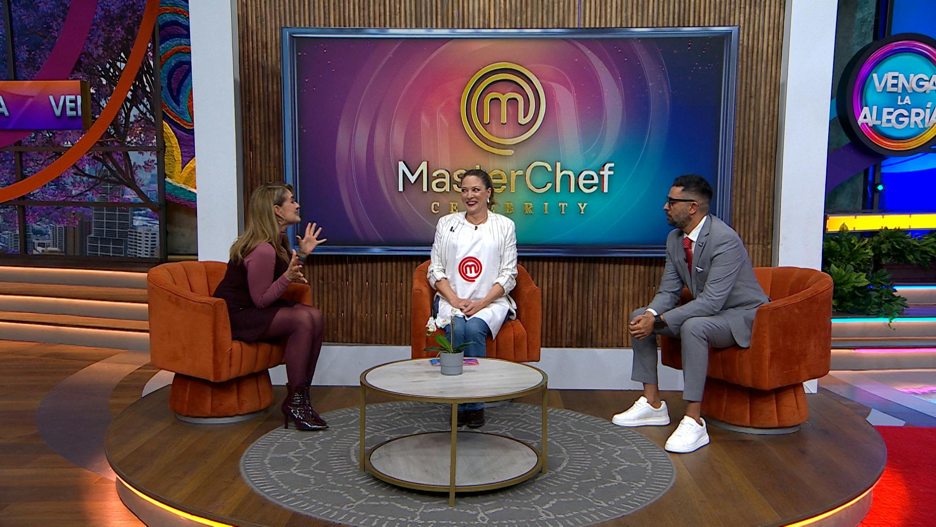 ¡Andrea Noli, emocionada y nerviosa de participar en MasterChef Celebrity!