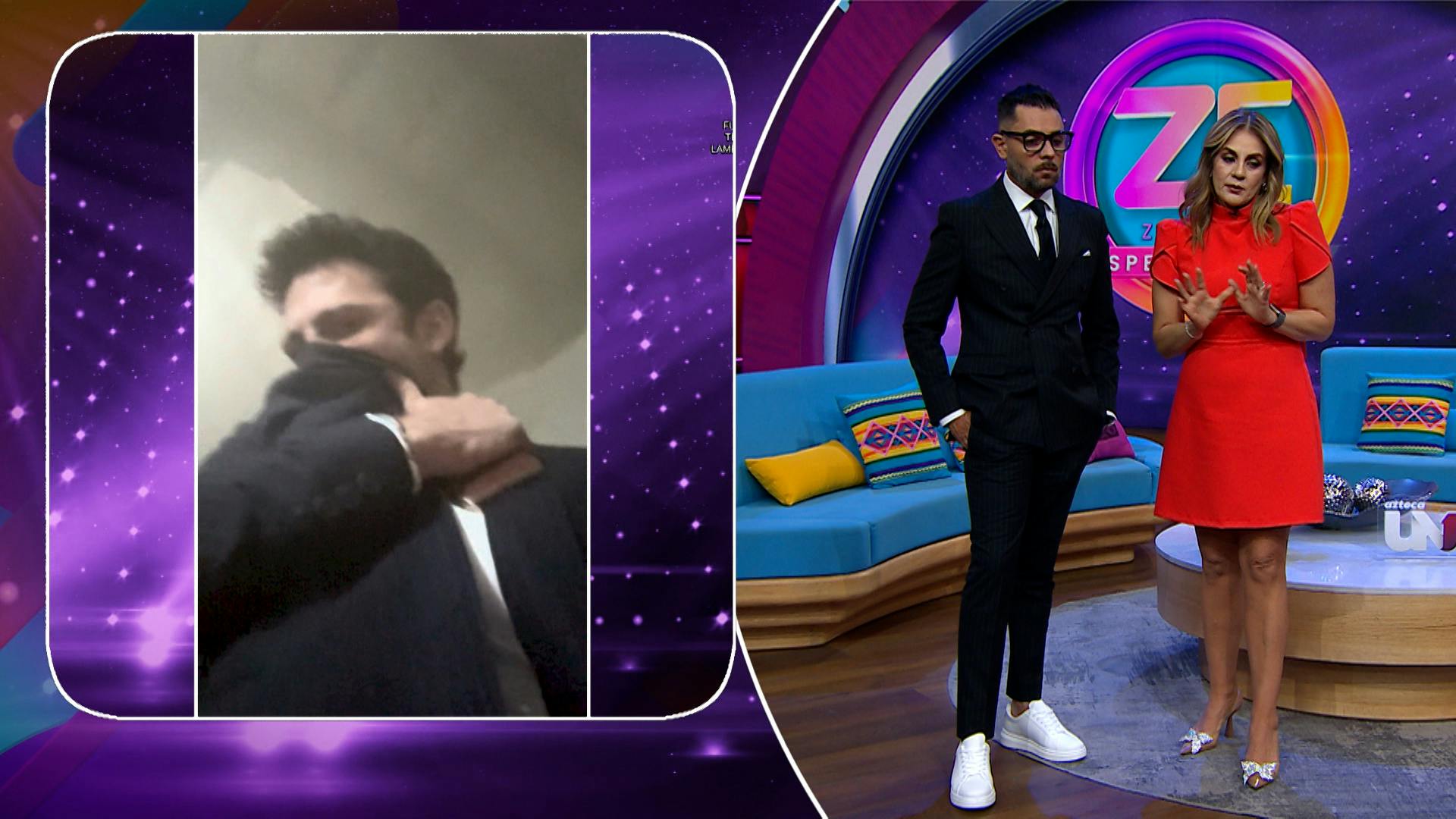 ¡Lambda García vivió un momento de terror a causa de un incendio!