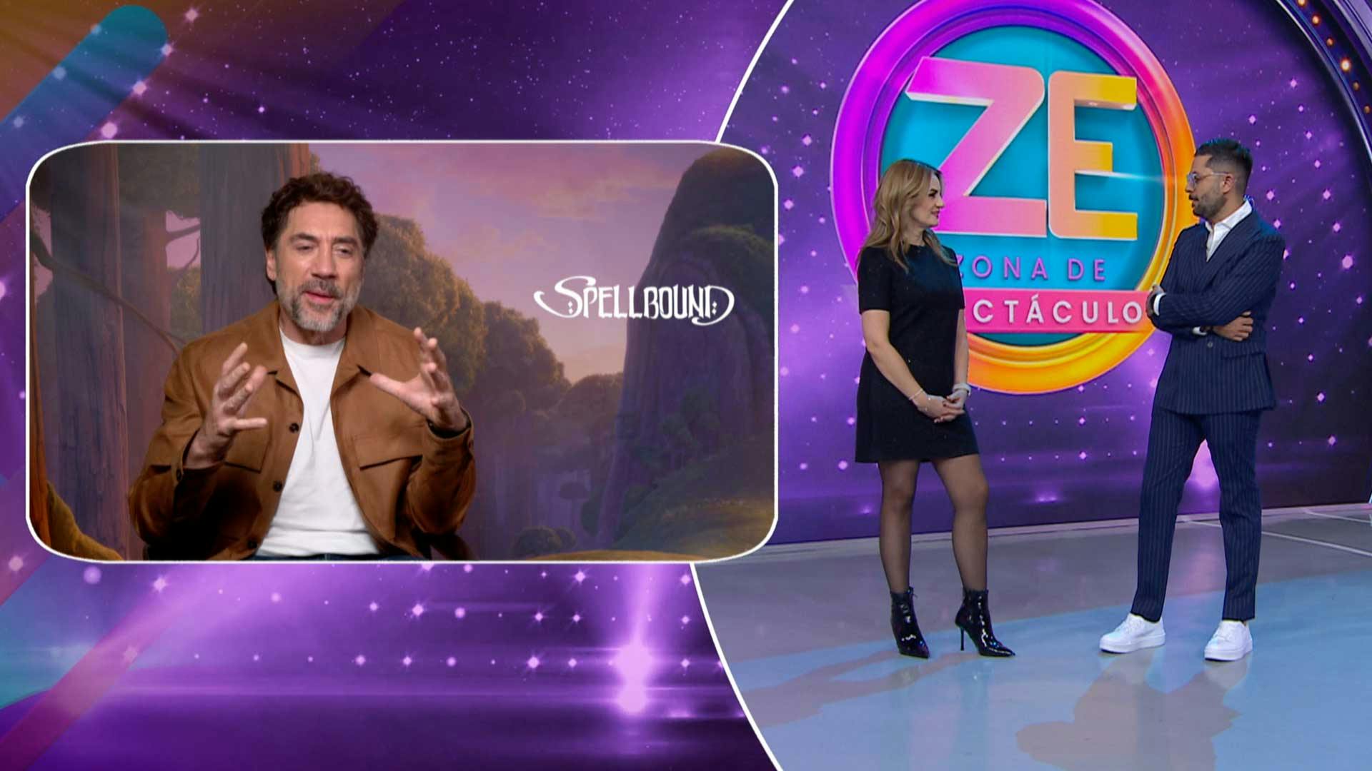 Javier Bardem nos platica de su incursión al doblaje en la cinta 'Hechizados'