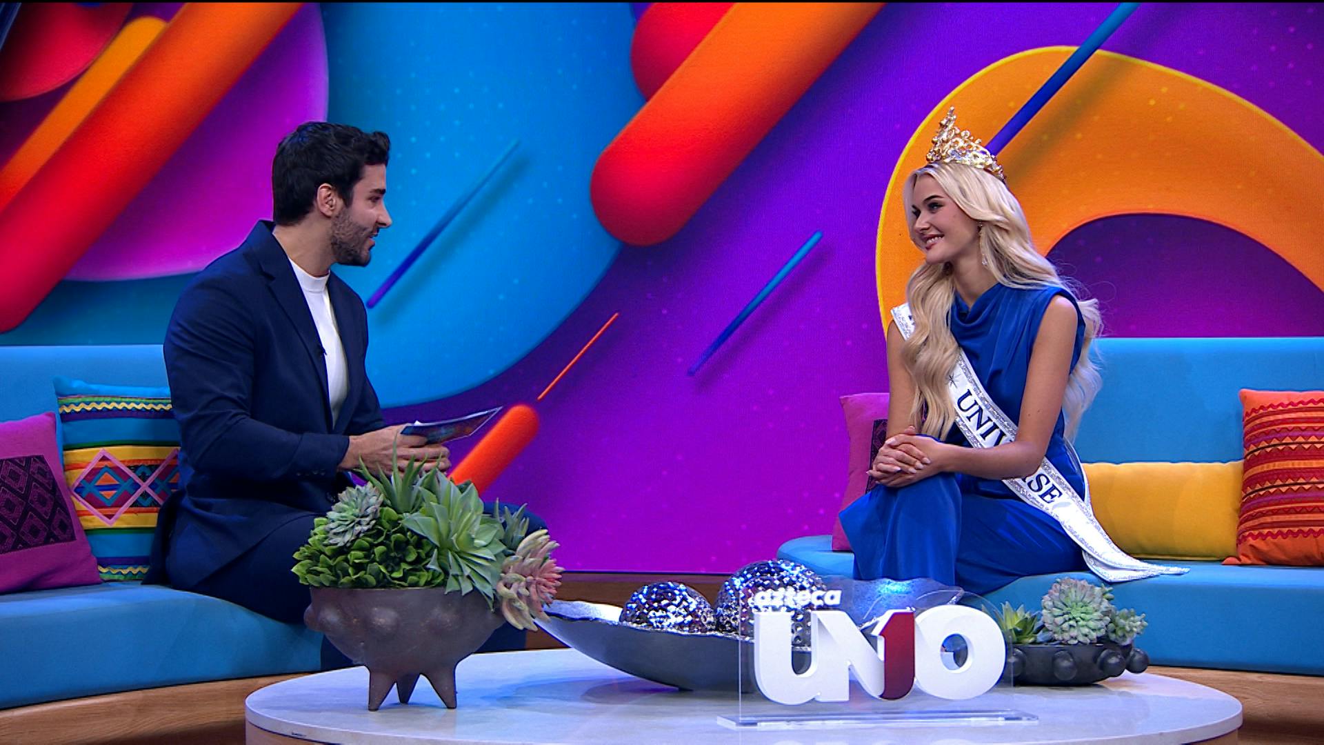 Kike Mayagoitia entrevista en exclusiva a la nueva Miss Universo 2024