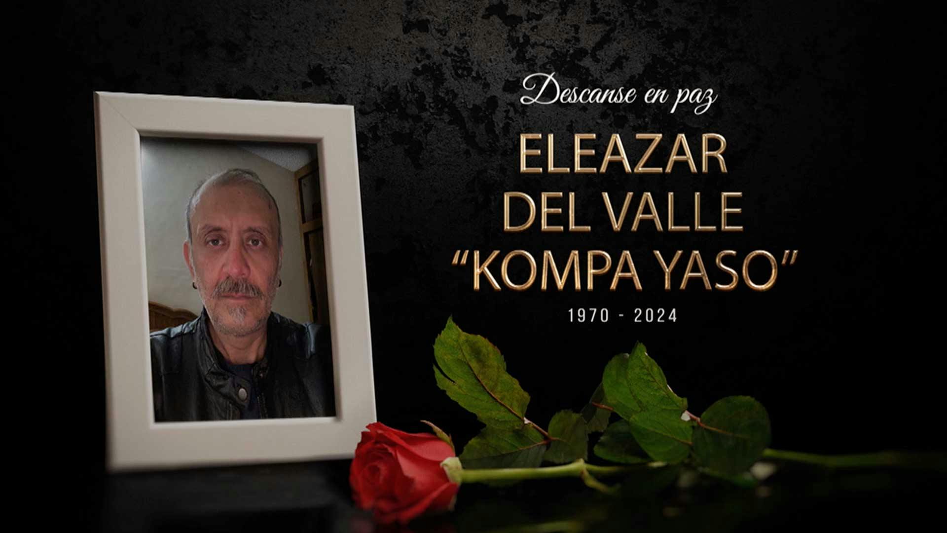 Falleció el 'Kompa Yaso' debido a un problema cerebrovascular. QEPD