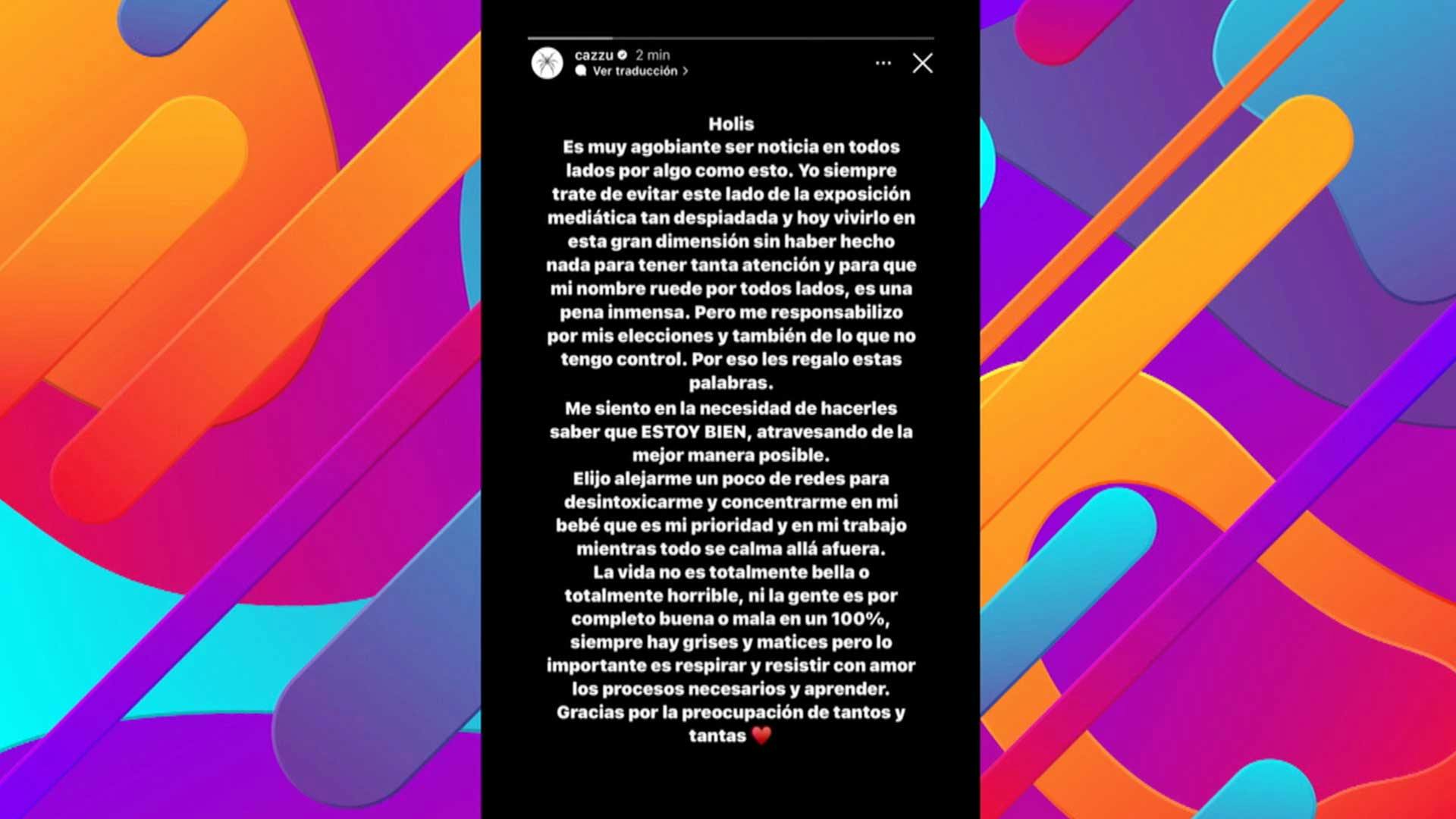 Cazzu ya reaccionó a la relación de Nodal y Ángela, este es su comunicado