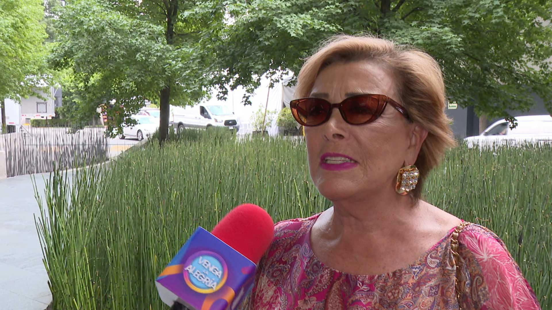 ¡En exclusiva! Sylvia Pasquel habla sobre el estado de salud de su madre