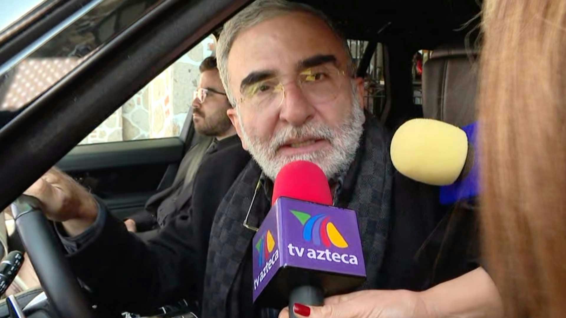 Así llegó Vicente Fernández Jr. después de la pérdida de su padre.