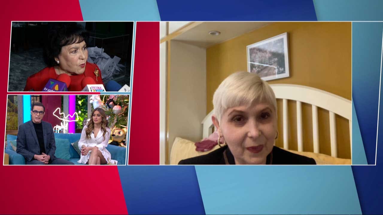 Rosa Pelayo se enlazó con nosotros para recordar a Carmen Salinas.