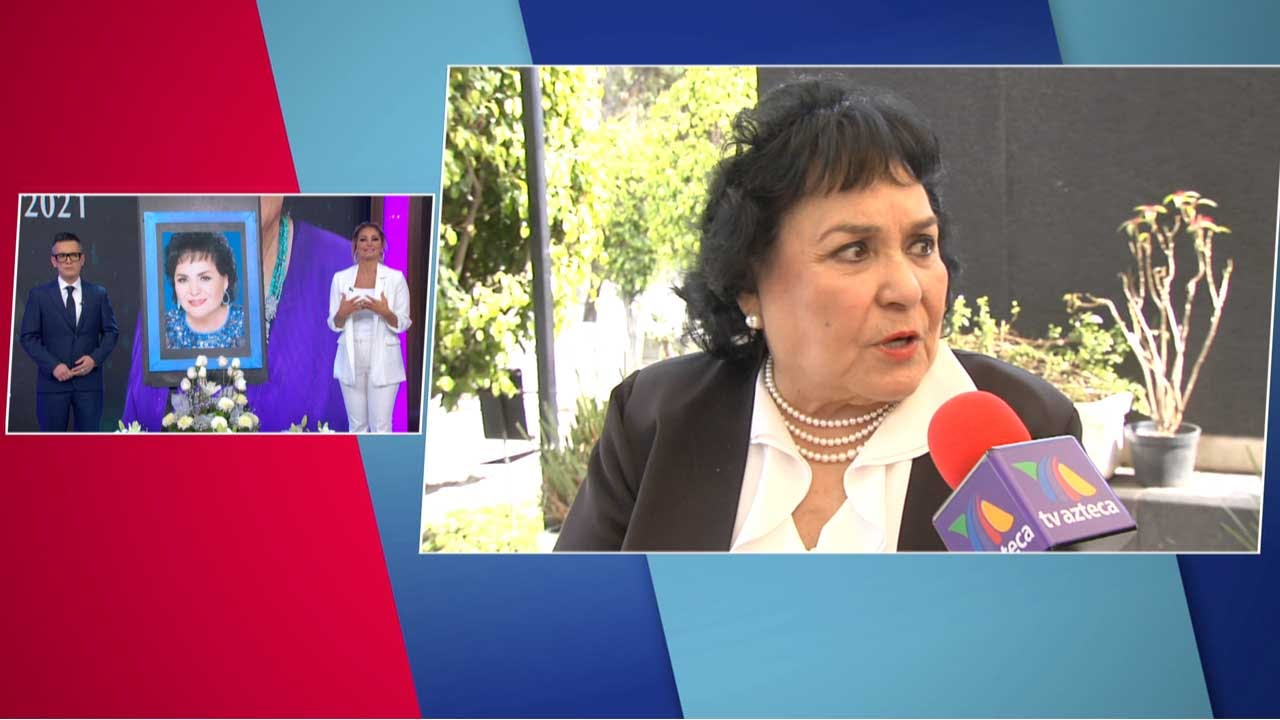 María Eugenia Plascencia habló con VLA de Carmen Salinas, su madre.