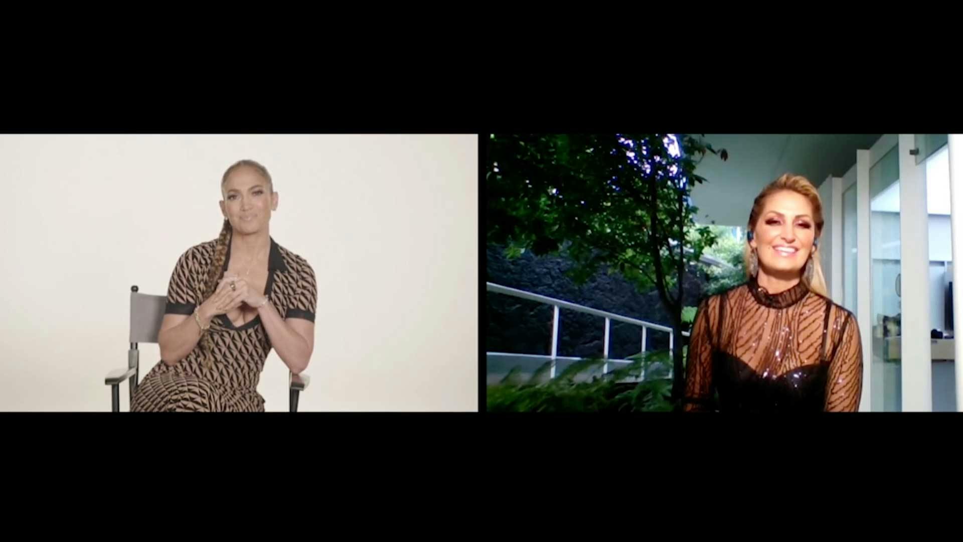 Anette entrevistó a Jennifer Lopez EN EXCLUSIVA por su nueva película.