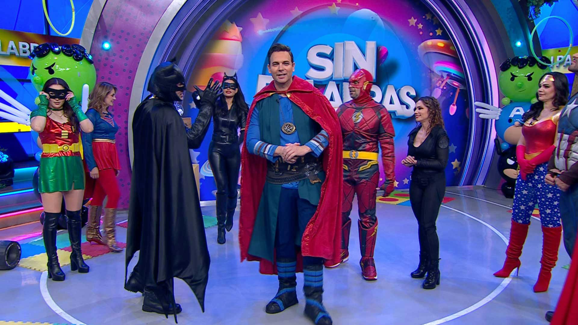 Superhéroes se enfrentan por el triunfo del Sin Palabras este Día del Niño