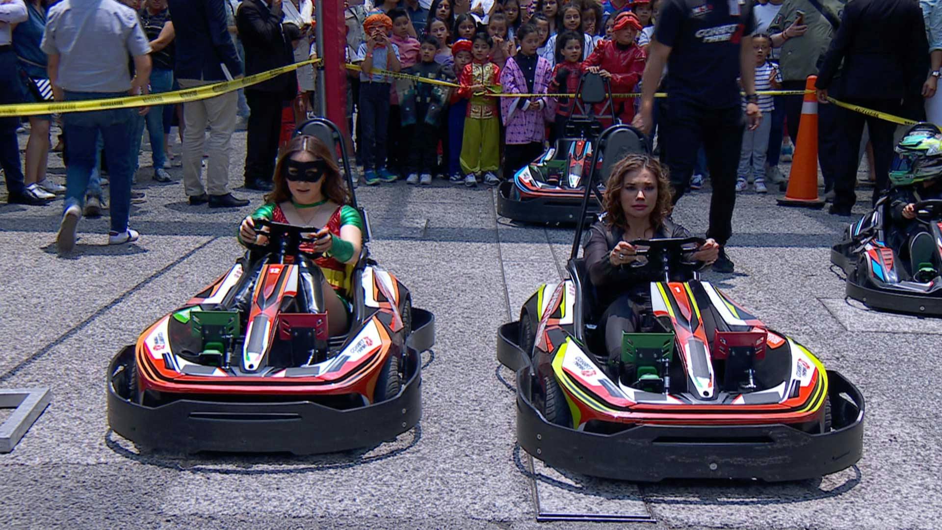 Se armó la competencia en go karts... ¡Así celebramos el Día del Niño!