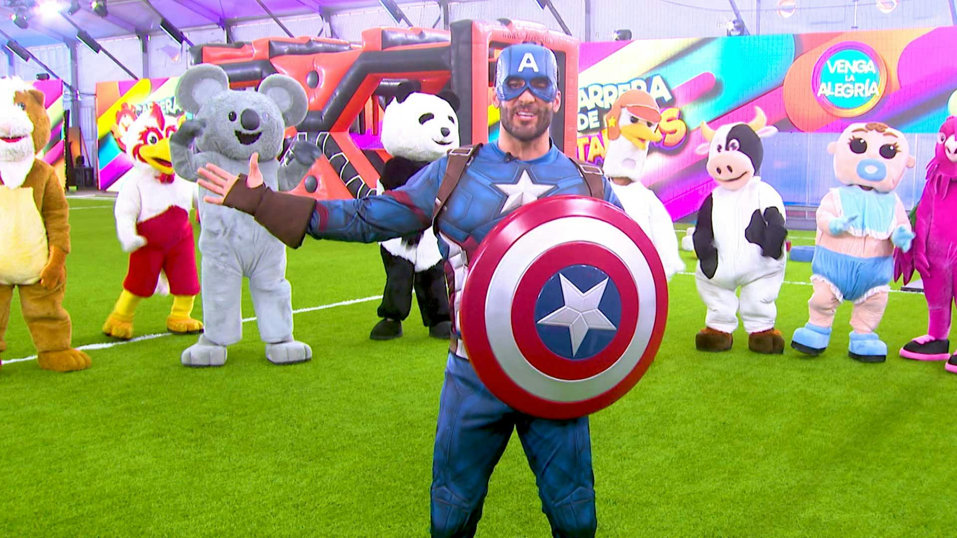 ¡Gran carrera de botargas en Venga La Alegría! ¿Quién ganó?