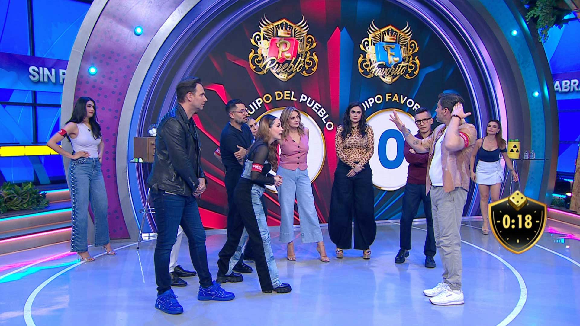 Intenso final de viernes en el Sin Palabras... ¿Ganó Pueblo o Favorito?