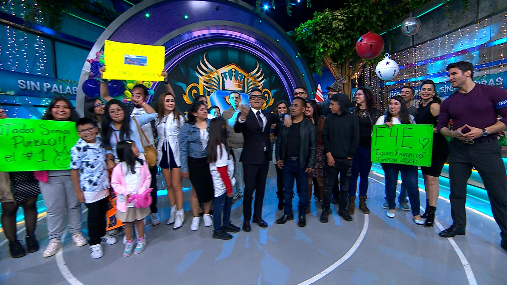 ¡Tuvimos porra presente del público apoyando a cada equipo en el Sin Palabras!