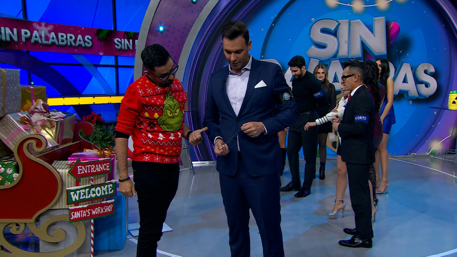 ¡Se puso intenso el juego del Sin palabras! ¿Cuál equipo ganó?