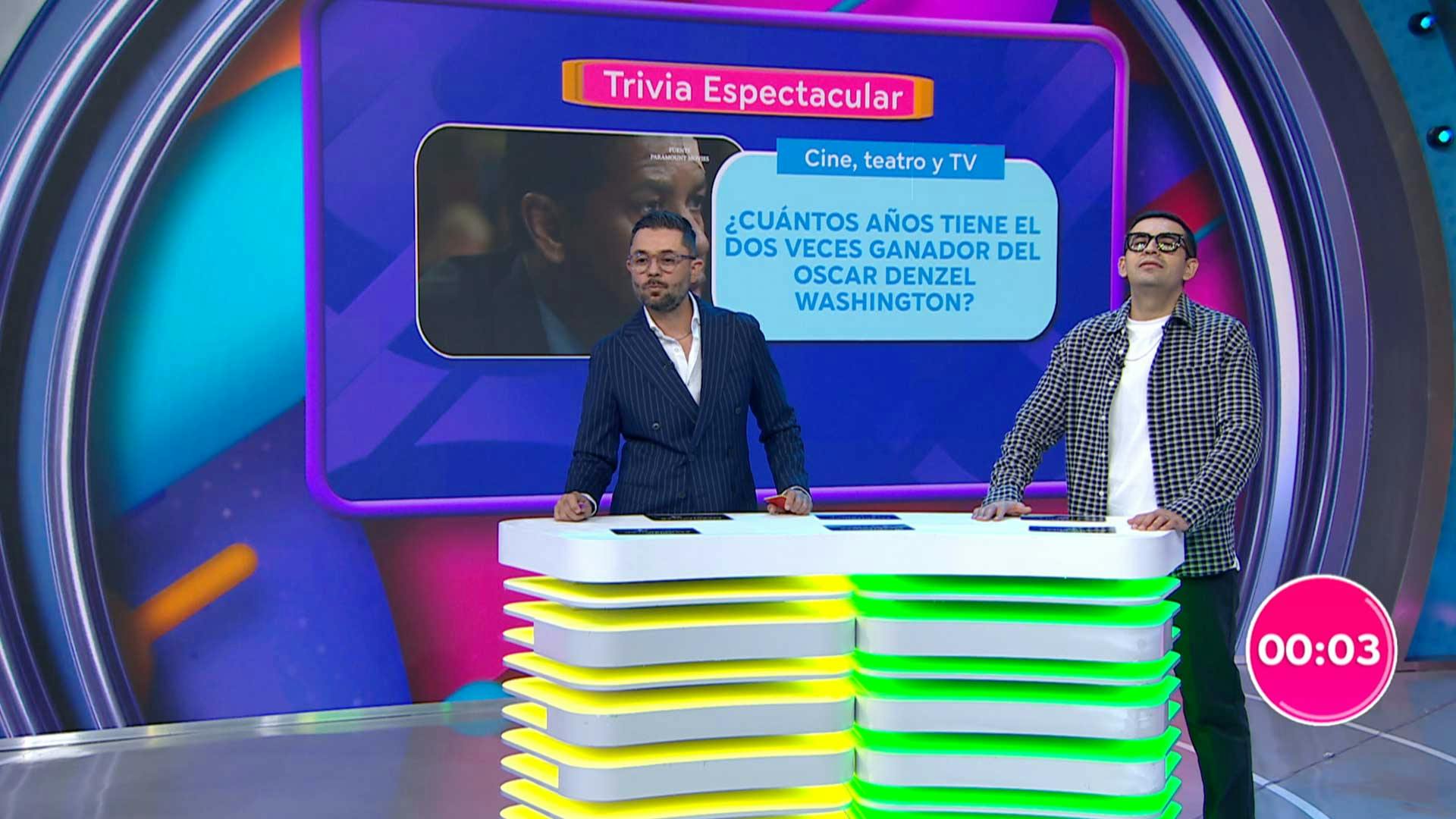 ¡Se fueron de largo en la Trivia Espectacular sumando puntos!