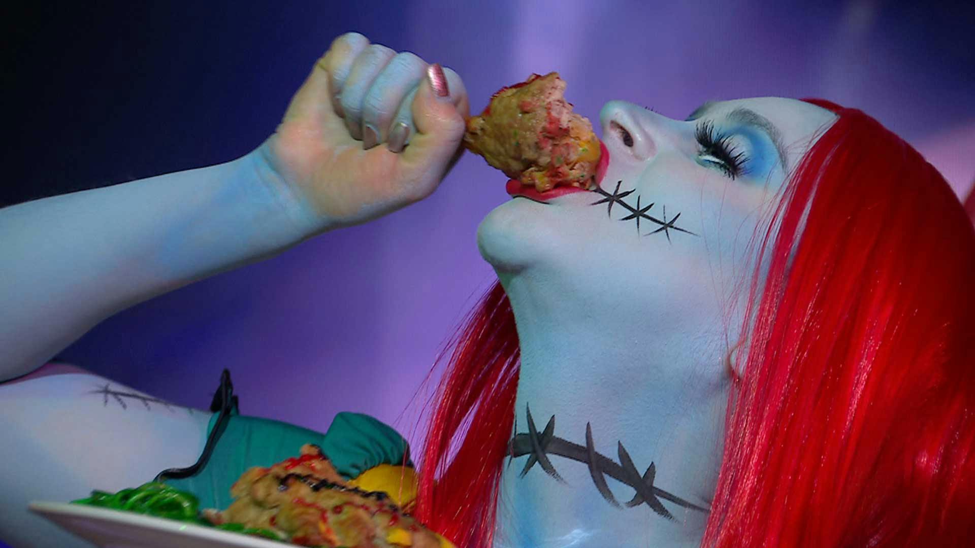 ¡Gracias al Hechizo de la Bruja, los conductores comieron de todo!